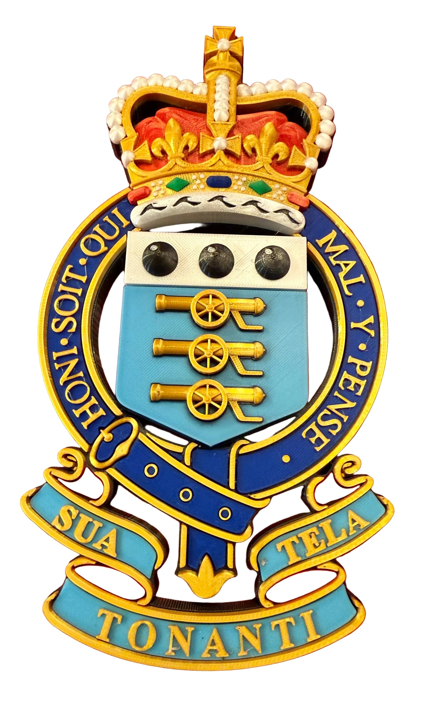 Royal Army Ordnance Corps 3D Printed Cap Badge - Precision Military Emblems