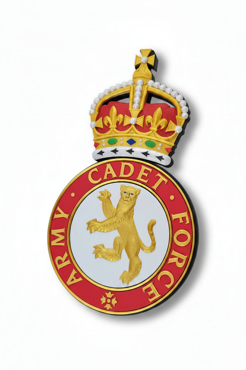 Army Cadet Force (ACF) 3D Printed Logo - Precision Military Emblems