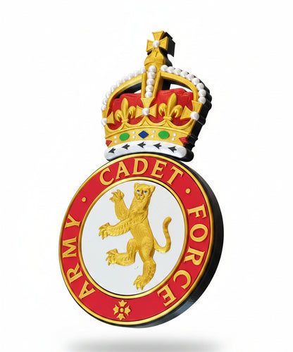 Army Cadet Force (ACF) 3D Printed Logo - Precision Military Emblems
