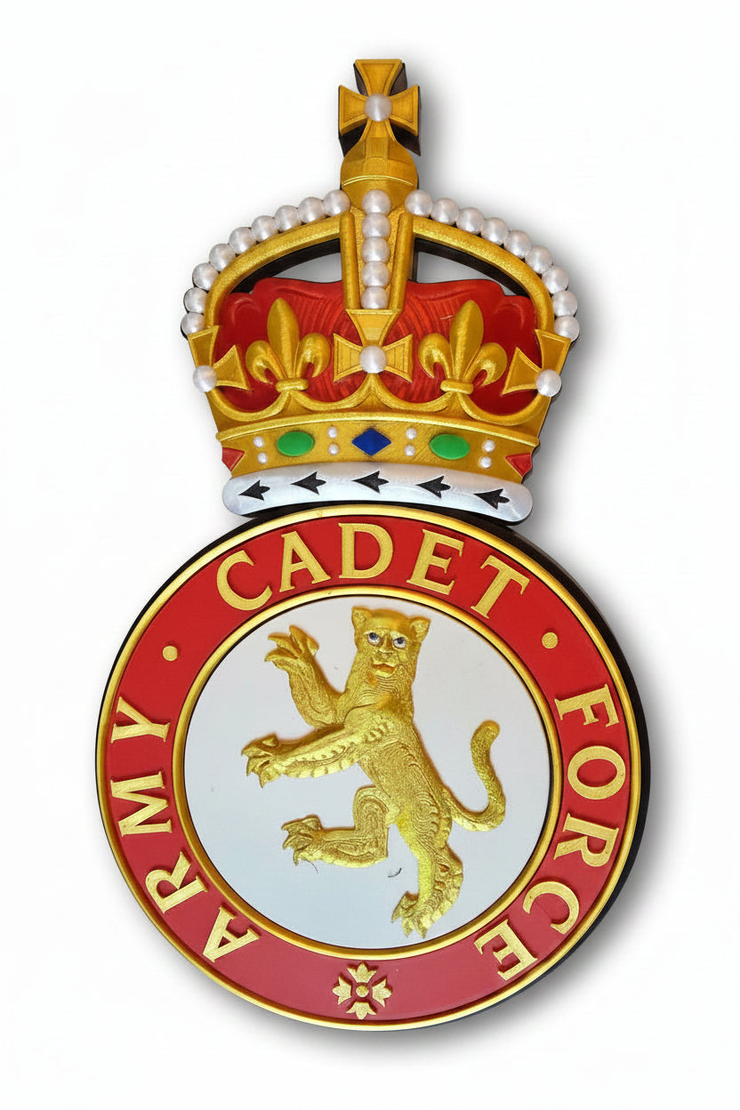 Army Cadet Force (ACF) 3D Printed Logo - Precision Military Emblems