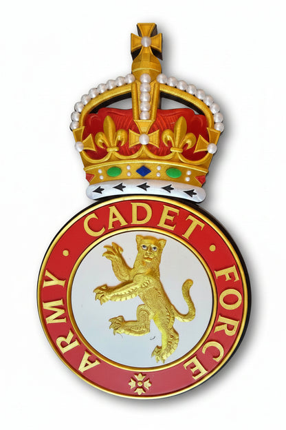 Army Cadet Force (ACF) 3D Printed Logo - Precision Military Emblems