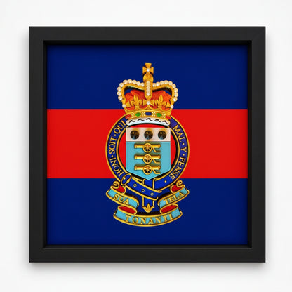 3D Printed Royal Army Ordnance Corps Cap Badge Display Frame - Precision Military Emblems