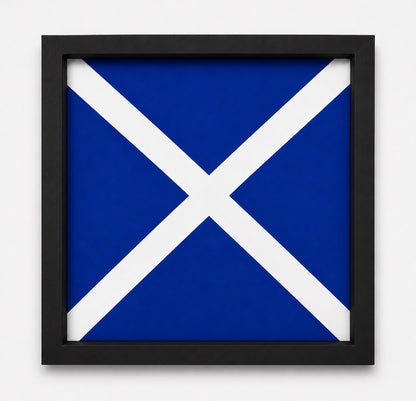 3D Printed Royal Regiment of Scotland Cap Badge Display Frame - Precision Military Emblems