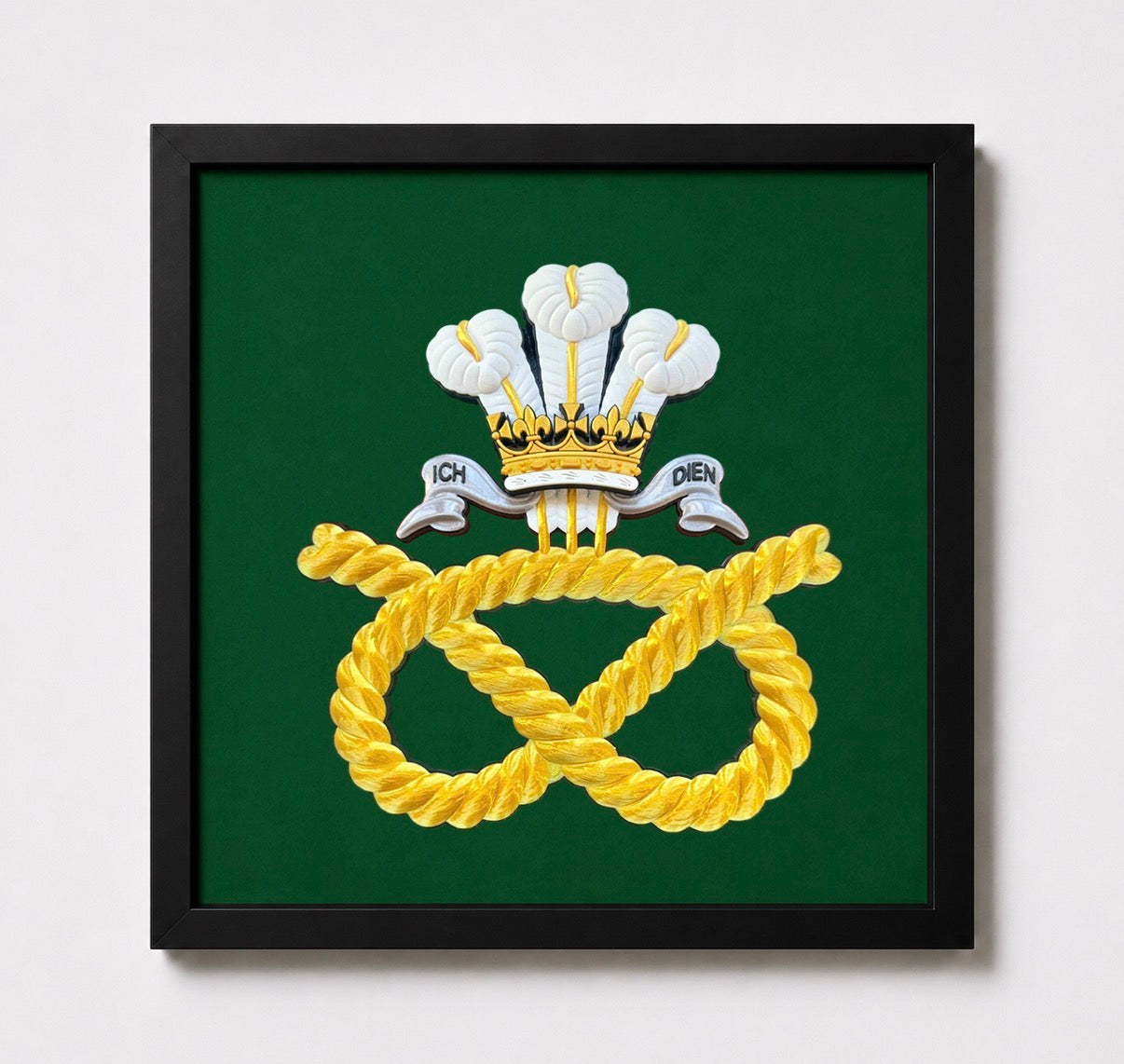 Staffordshire Regiment Cap Badge Display Frame - Precision Military Emblems 