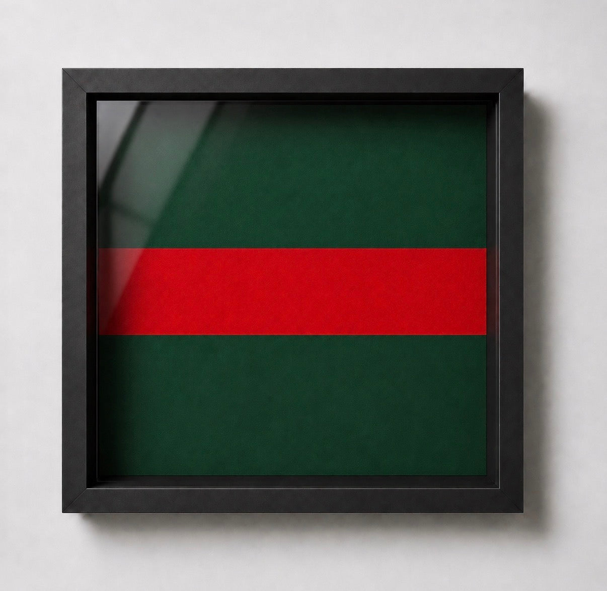 King's Own Royal Border Regiment Regimental Colours Display Frame - Precision Miliary Emblems 