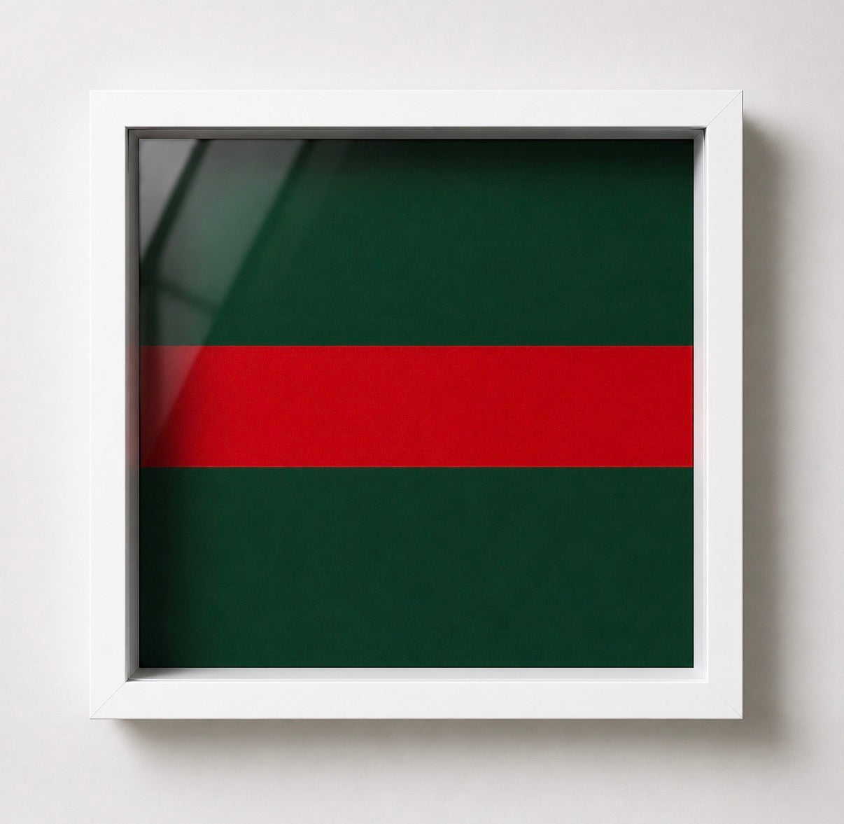 King's Own Royal Border Regiment Regimental Colours Display Frame - Precision Miliary Emblems 