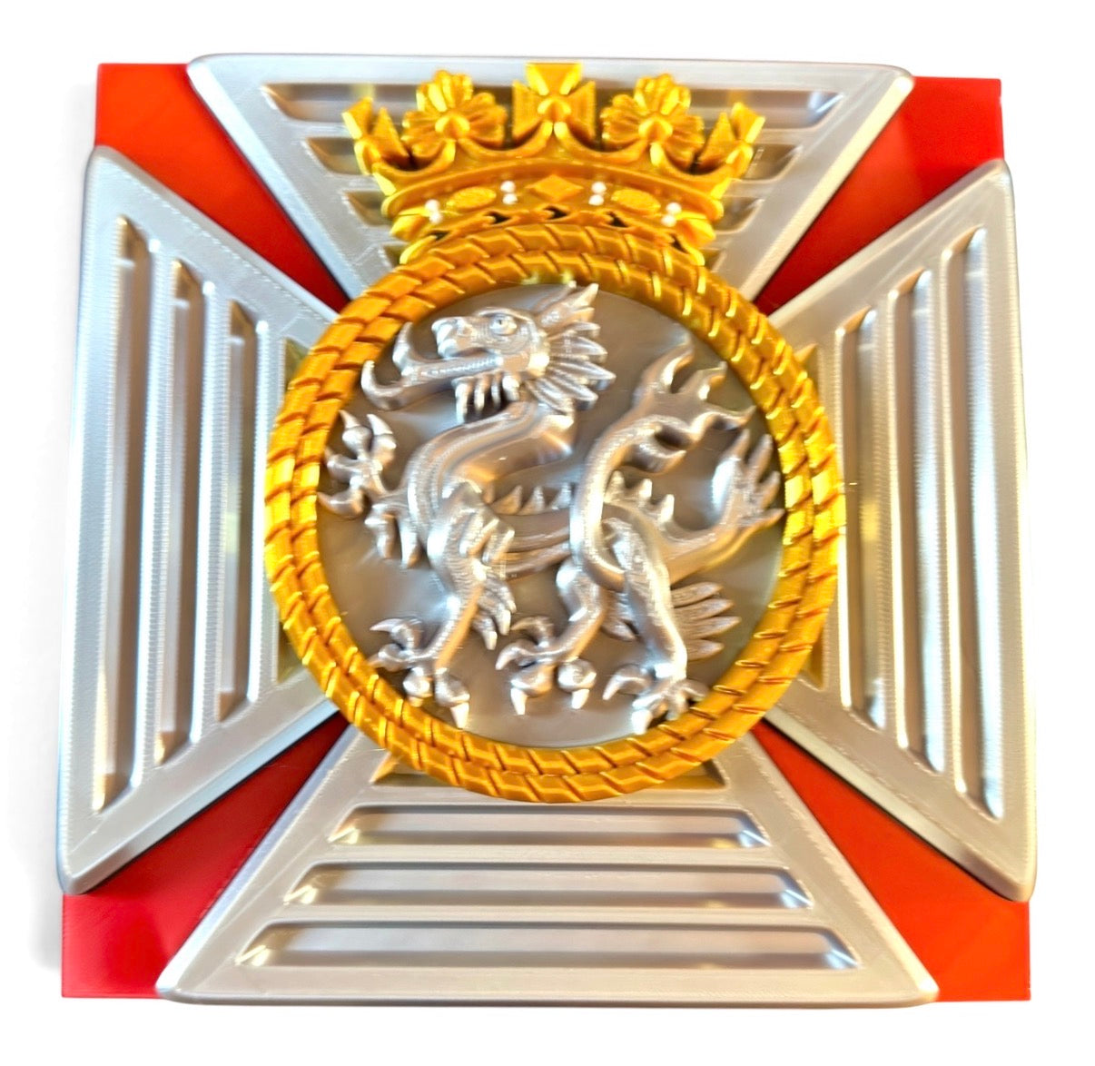 Duke of Edinburgh's Royal Regiment Cap Badge | Brandywine Flash - Precision Military Emblembs 