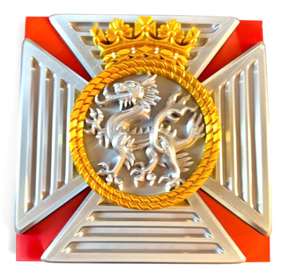 Duke of Edinburgh's Royal Regiment Cap Badge | Brandywine Flash - Precision Military Emblembs 