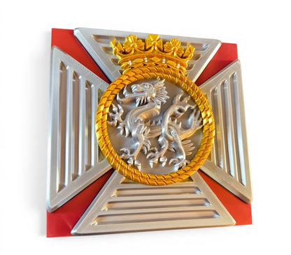Duke of Edinburgh's Royal Regiment Cap Badge | Brandywine Flash - Precision Military Emblembs 