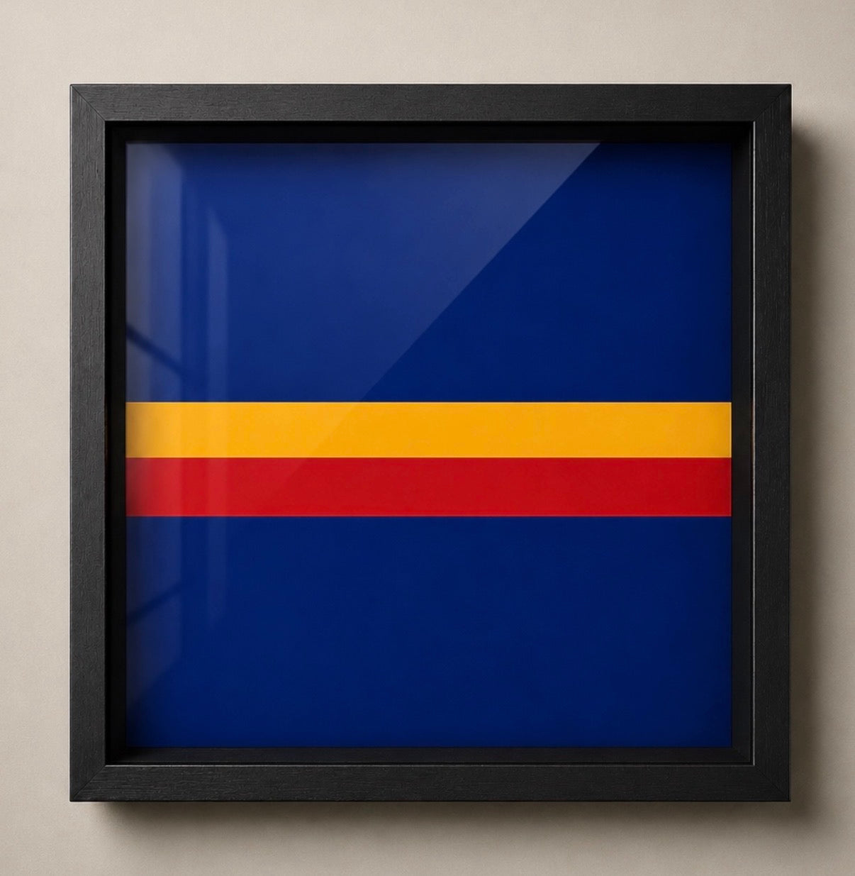 Oxfordshire and Buckinghamshire Light Infantry Cap Badge Display Frame - Precision Military Emblems 