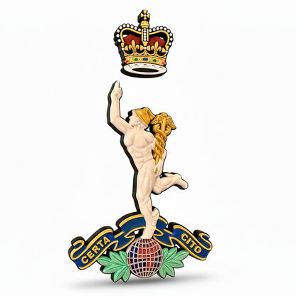 Royal Corps of Signals Cap Badge Queens Crown