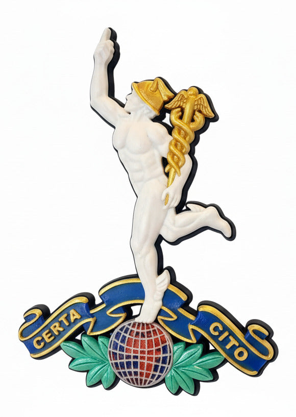 Royal Corps of Signals Cap Badge Queens Crown