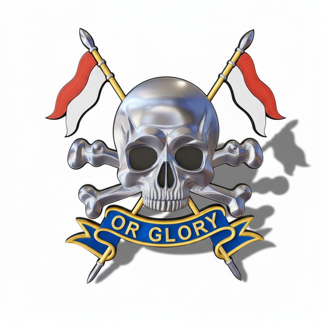 The Royal Lancers ( Queen Elizabeths's Own )Cap Badge