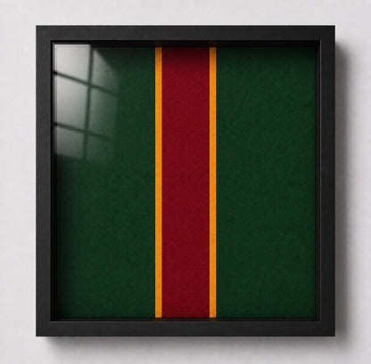 Worcestershire and Sherwood Foresters Cap Badge Display Frame - Preciion Military Emblems 