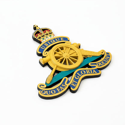 The Royal Regiment Of Artillery Cap Badge Kings Crown