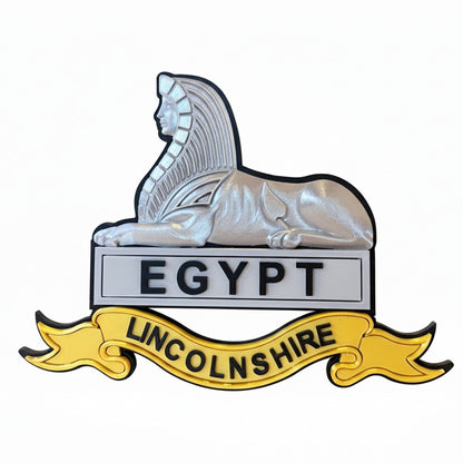 Lincolnshire Regiment 3D Printed Cap Badge - Precision Military Emblems