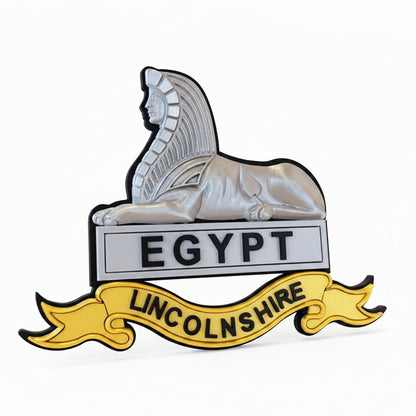 Lincolnshire Regiment 3D Printed Cap Badge - Precision Military Emblems