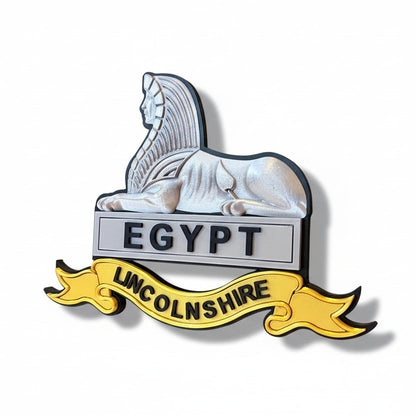 Lincolnshire Regiment 3D Printed Cap Badge - Precision Military Emblems