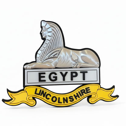 Lincolnshire Regiment 3D Printed Cap Badge - Precision Military Emblems