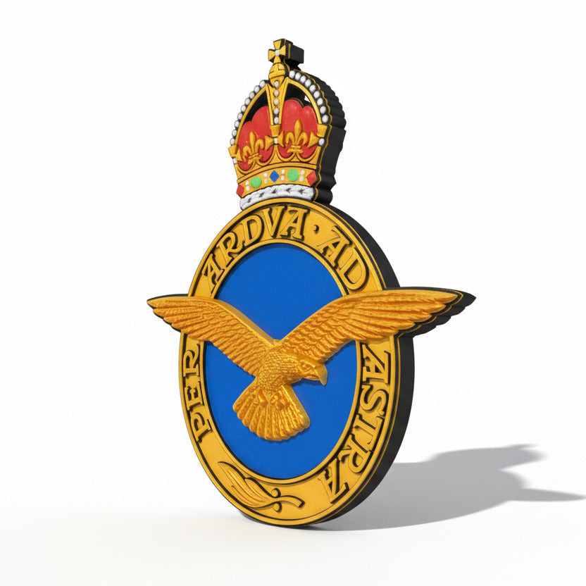 Royal Air Force Emblem Kings Crown