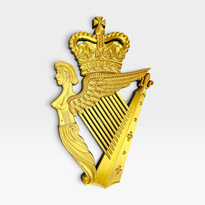 The Ulster Defence Regiment Cap Badge | Queen's Crown - Precision Military Emblems