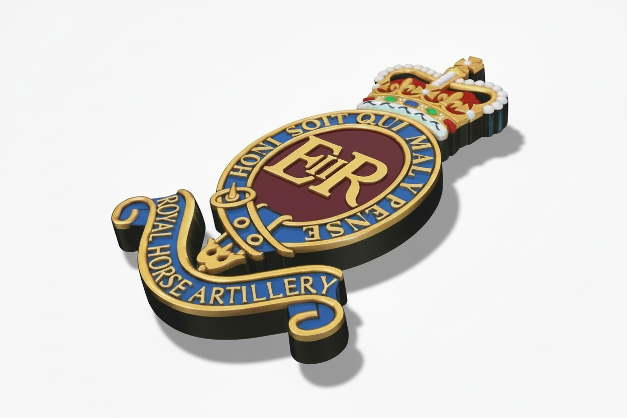 7th Parachute Regiment Royal Horse Artillery Cap Badge | Officially Licensed