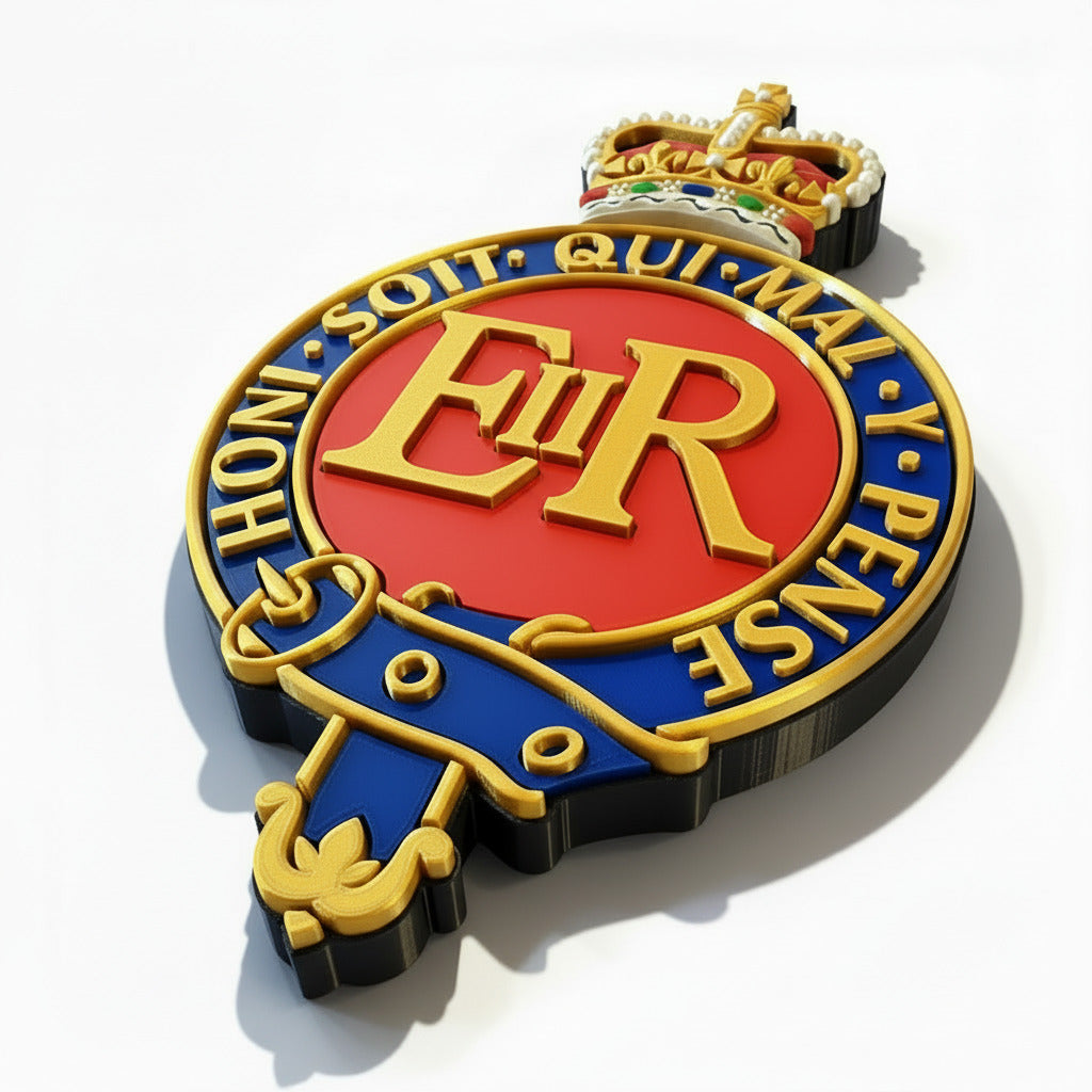 Household Cavalry Cap Badge Queens Crown