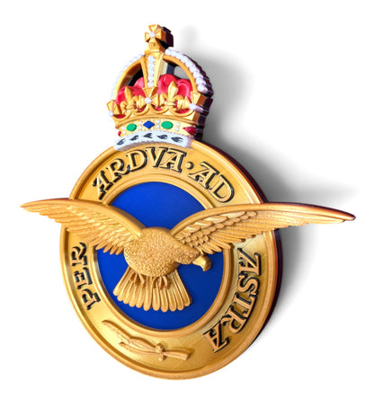 Royal Air Force Emblem – King's Crown (MOD Portal Artwork) - Precision Military Emblems 
