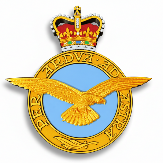 Royal Air Force Emblem Queens Crown