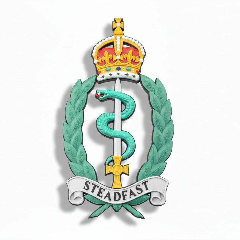 Royal Army Medical Service Cap Badge
