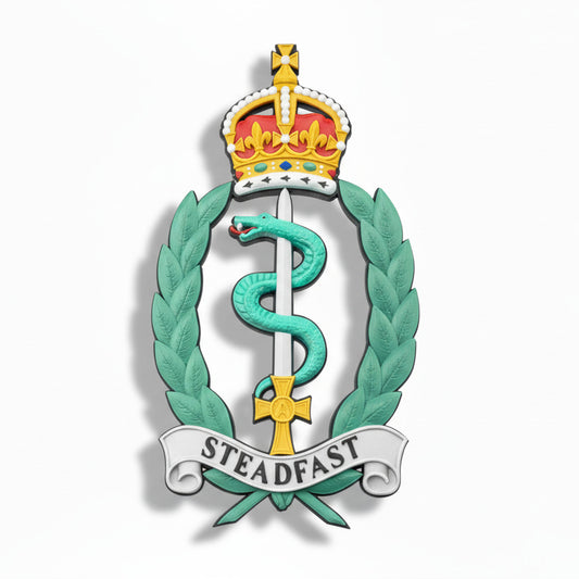 Royal Army Medical Service Cap Badge