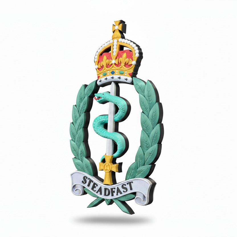 Royal Army Medical Service Cap Badge