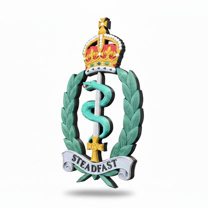 Royal Army Medical Service Cap Badge