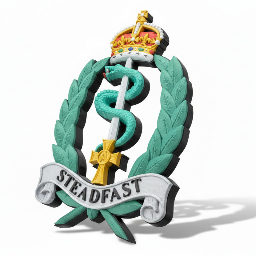 Royal Army Medical Service Cap Badge