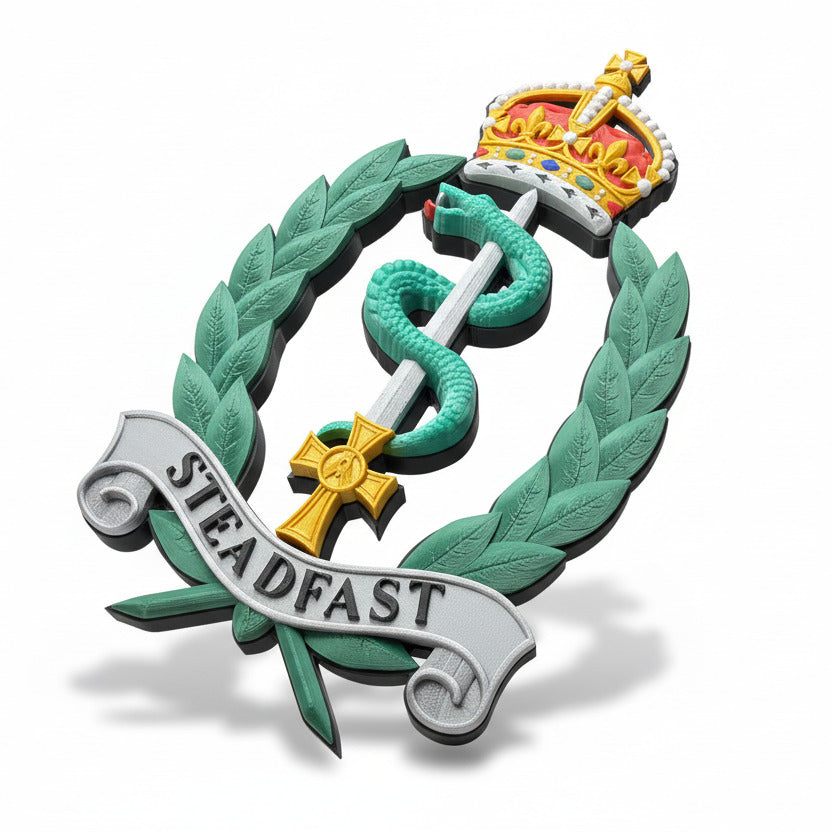 Royal Army Medical Service Cap Badge