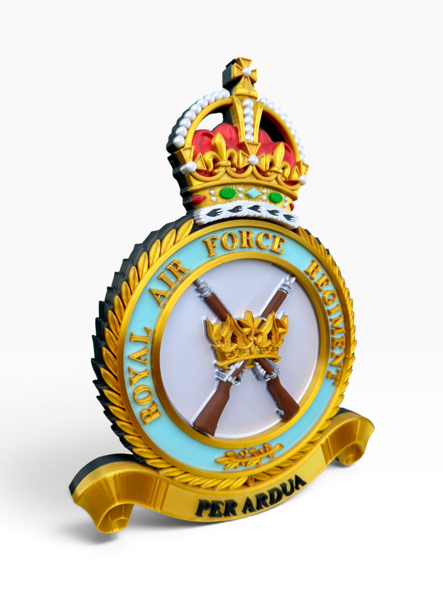 Royal Air Force Regiment Badge – King's Crown - Precision Military Emblems 