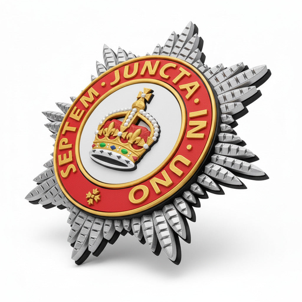 Regimental Badge of the Household Division Kings Crown