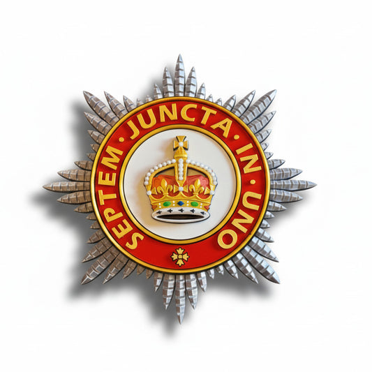 Regimental Badge of the Household Division Kings Crown