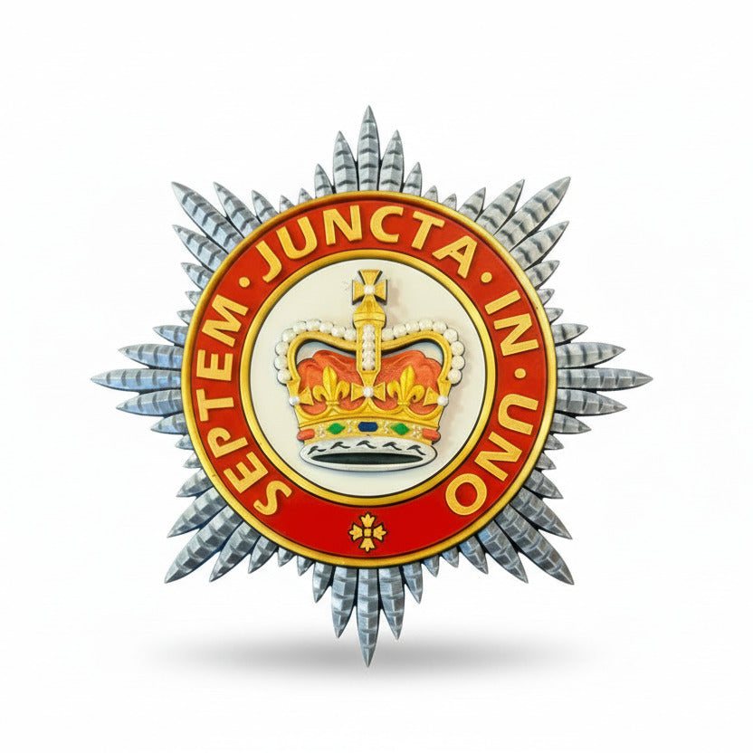 Regimental Badge of the Household Division 3D Printed Queen's Crown - Precision Military Emblems