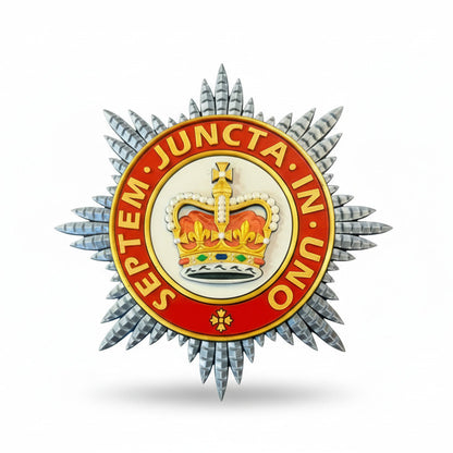 Regimental Badge of the Household Division 3D Printed Queen's Crown - Precision Military Emblems