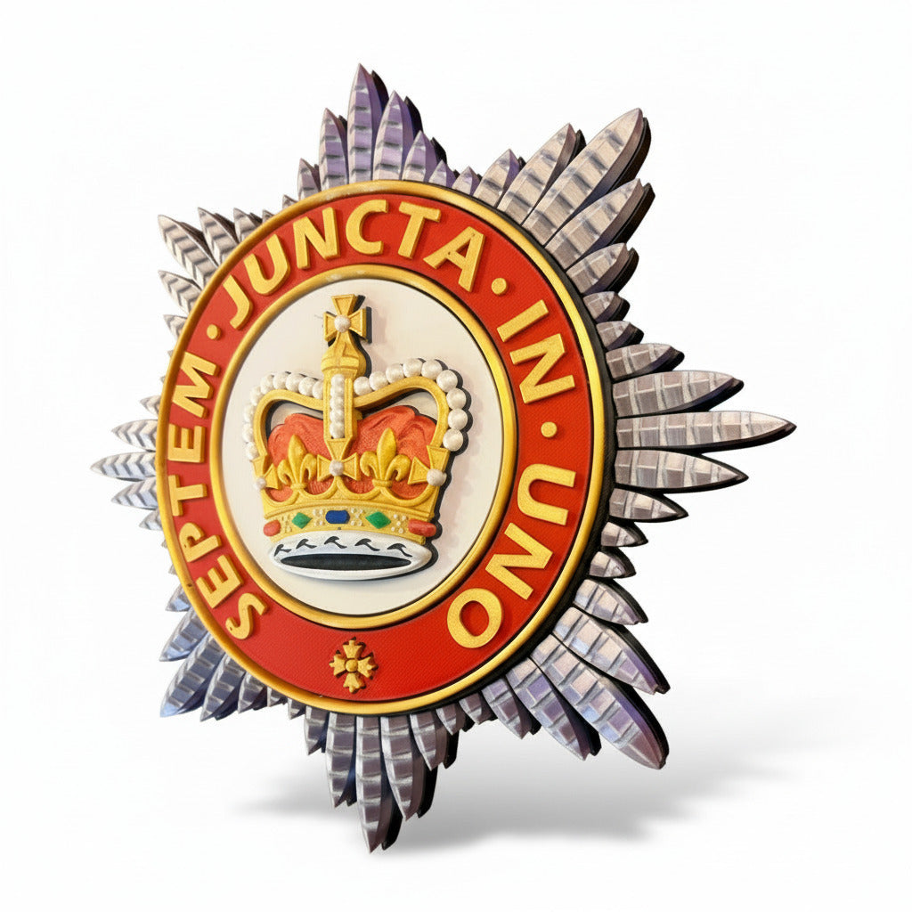 Regimental Badge of the Household Division Queens Crown