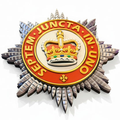 Regimental Badge of the Household Division Queens Crown