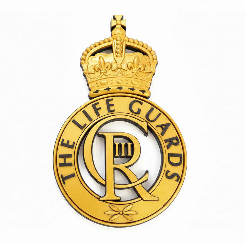 The Life Guards Cap Badge Kings Crown