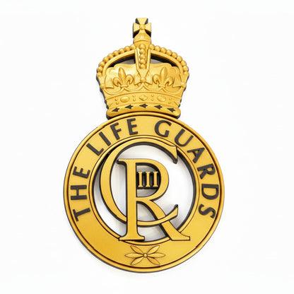 The Life Guards Cap Badge Kings Crown