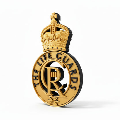 The Life Guards Cap Badge Kings Crown