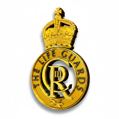 The Life Guards Cap Badge Kings Crown