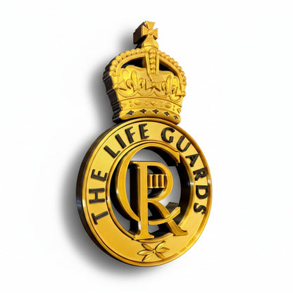 The Life Guards Cap Badge Kings Crown