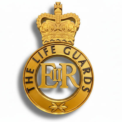 The Life Guards Cap Badge Queens Crown