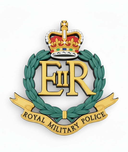 Royal Military Police Cap Badge Queens Crown