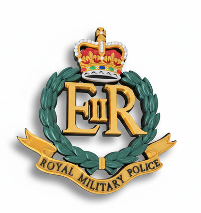 Royal Military Police Cap Badge Queens Crown
